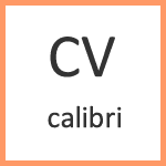 cv-calibri