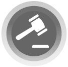 Logo icono abogado