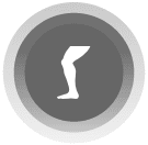 Logo icono kinesiologo