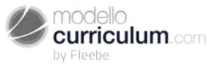 Logotipo de modelo currículum fleebe
