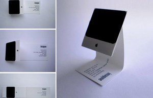Tarjeta de presentación innovadora Mac